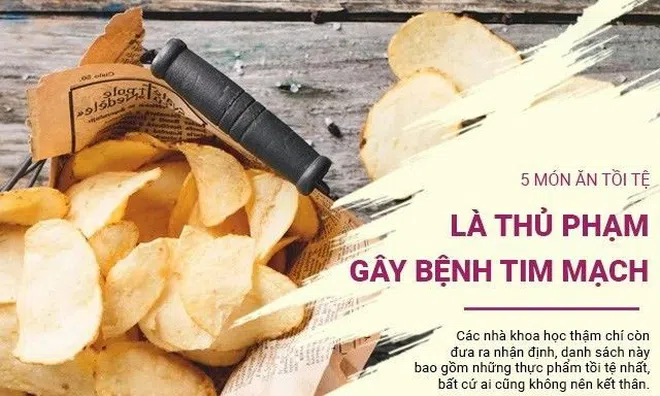 5 món ăn tồi tệ là thủ phạm gây bệnh tim mạch, béo phì nhưng dân công sở cực kỳ ưa chuộng