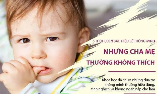 5 dấu hiệu dự đoán trẻ sẽ có IQ cao nhưng cha mẹ thường không thích điều đó