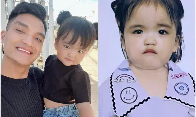 Mạc Văn Khoa dặn con gái nghiêm túc chụp ảnh thẻ, biểu cảm của bé làm tất cả nín cười
