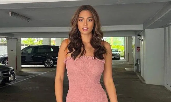 Không còn bụng mỡ, vòng 1 chảy xệ, Hoa hậu 71kg nay "cân" đẹp mọi dáng váy lắt léo