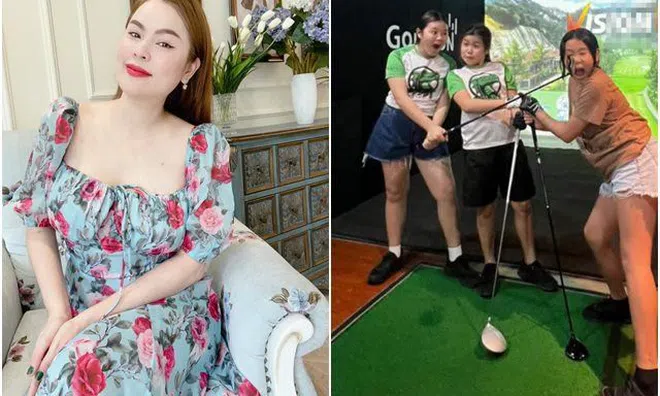 Hoa hậu nhà 200 tỷ cho ái nữ học đánh golf 2 triệu đồng/tiếng, luyện đủ thứ tiếng Anh, Nhật, Pháp, Trung