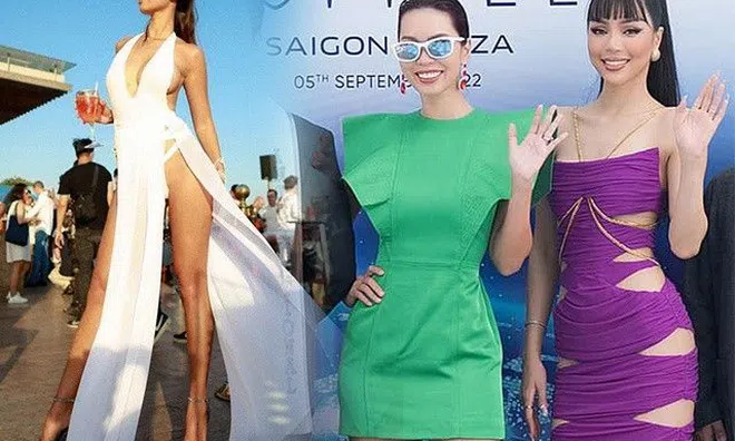 Sau sự cố mặc áo dài phản cảm, Hà Anh nay "lên đồ" đi thảm đỏ khác một trời một vực 