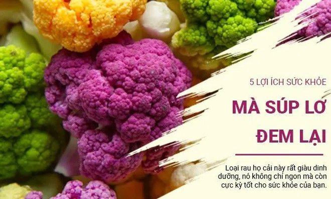 5 lợi ích sức khỏe không ngờ mà súp lơ xanh đem lại cho sức khỏe bạn