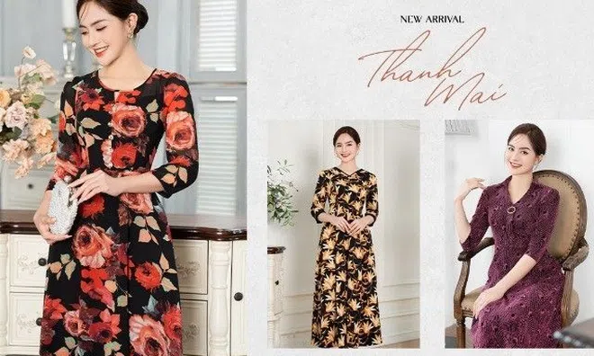 Thanh mai - BST Thu Đông mới nhất dành cho quý bà trung niên LyBee