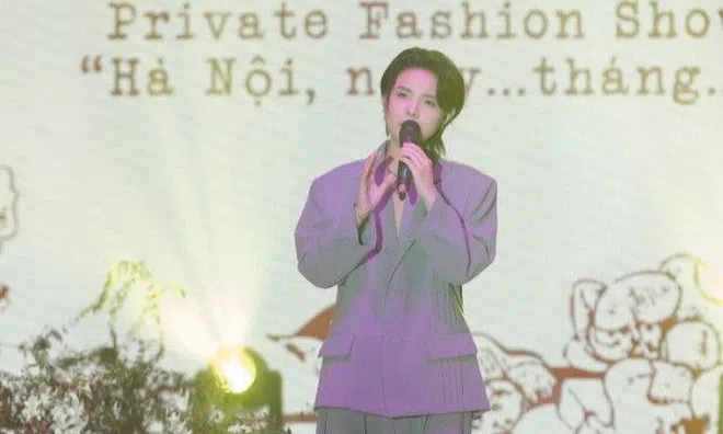 Vũ Cát Tường "phiêu" trong private fashion show của thời trang Leenaa