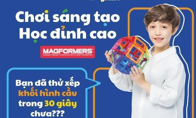 Chơi sáng tạo – Học đỉnh cao – Phát triển tư duy theo cách của con