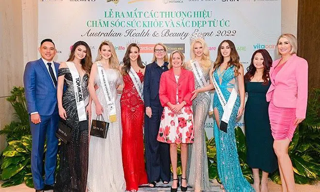 Viet Health Beauty tổ chức lễ ra mắt các thương hiệu chăm sóc sức khỏe và sắc đẹp từ Úc