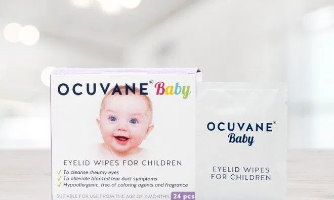 Gạc lau mi mắt Ocuvane Baby - Gạc vệ sinh mắt cho trẻ nhỏ an toàn và hiệu quả