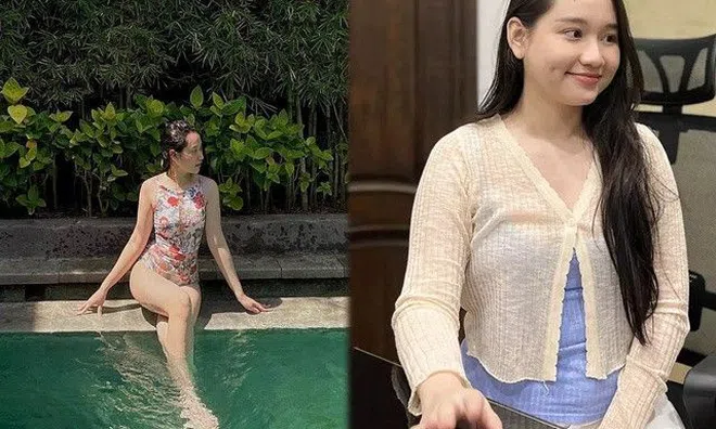 Hậu tăng cân chóng mặt, Trúc Anh nay diện đẹp bikini, khó che những vết đỏ tím chằng chịt