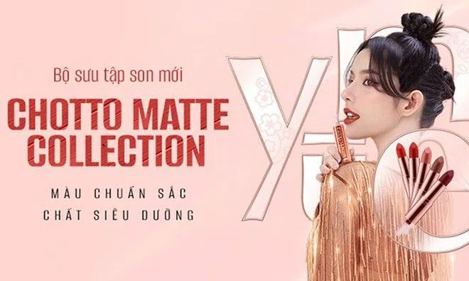 Ca sĩ LyLy bắt tay Yumeisakura ra mắt BST son Chotto Matte trong MV mới