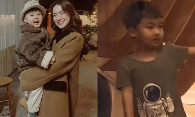 Hòa Minzy hiếm hoi khoe clip con trai: Ngoại hình khác trước, cách nói chuyện ngoan ngoãn được Bảo Thy khen ngợi