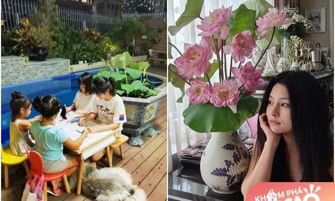 Lấy đại gia đã có con riêng, Hà Kiều Anh, Vũ Thu Phương sống thảnh thơi, ở nhà biệt thự