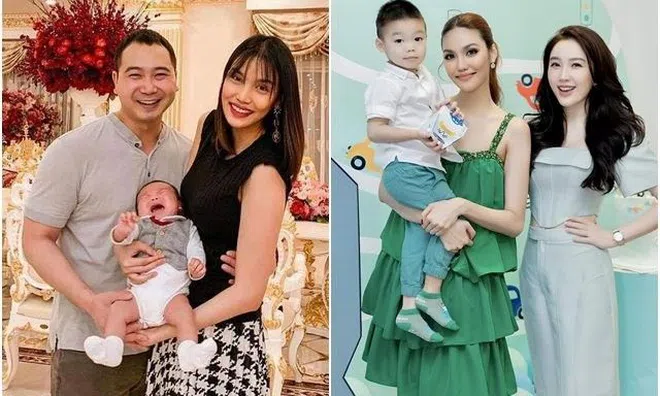 Lan Khuê nuôi con trong biệt thự dát vàng, 3 năm mới công bố mặt quý tử không một nét giống mẹ
