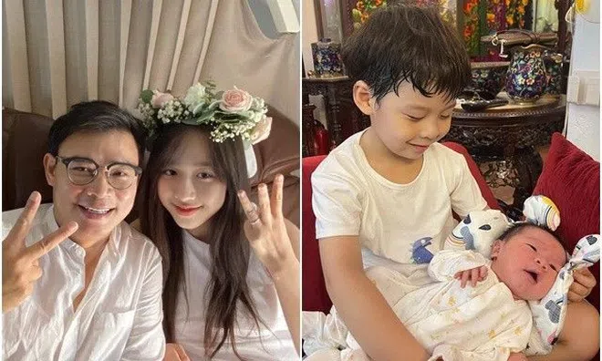 Quen người đàn ông giản dị sau mới biết là triệu phú công nghệ, mỹ nhân HHVN nghỉ việc VTV về làm mẹ bỉm