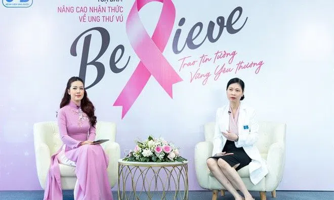 Tọa đàm về ung thư vú cung cấp kiến thức và trao niềm tin cho người bệnh