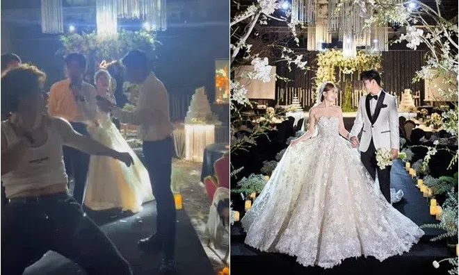 Nam MC chuyên tán Midu mặc hở rốn "uốn éo" trong đám cưới, chú rể được khuyên "bớt bê đê đi"