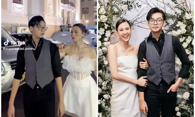 Sao Việt 24h: Siêu mẫu Anh Thư xuất hiện bên chàng thư sinh cao ngất kém 25 tuổi, danh tính làm mọi người thích thú