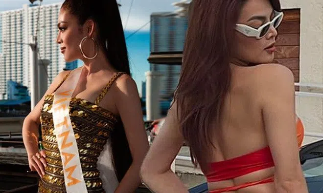 Từng suýt ngã khuỵu vì thi trượt Top 3, Hoa hậu 9X giờ "phang thời tiết", diện nội y giữa trời tuyết khoe dáng