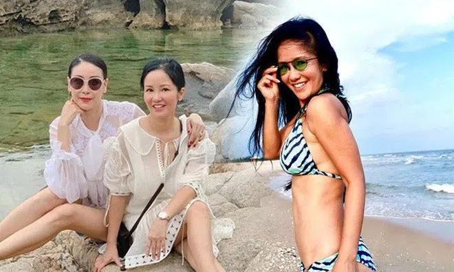 Nữ diva từng yêu cậu ruột của Hà Kiều Anh: U55 trẻ từ da đến dáng, vòng 2 "đá tảng" lấn át Hoa hậu