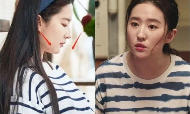 "Thần tiên tỷ tỷ" để lộ cằm nọng má chảy xệ trên ti vi, dáng thô khác hẳn ảnh đã đăng