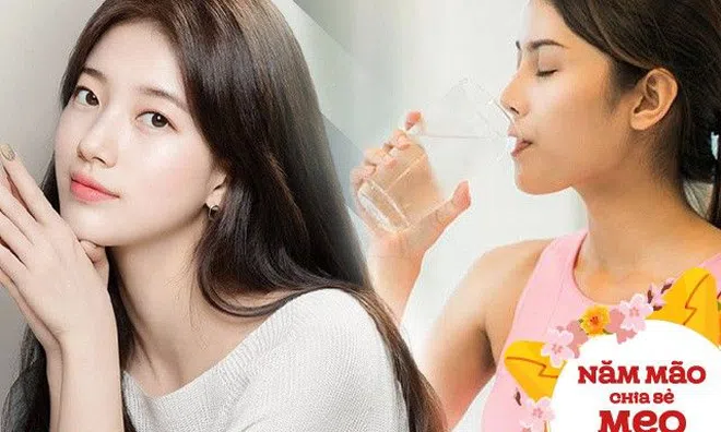 Áp dụng bước này sau khi dậy để mặt thon, giảm sưng, chị em nào lười vào học ngay để Tết thêm đẹp