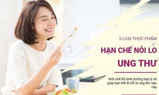 5 loại thực phẩm đẩy lùi nỗi lo ung thư