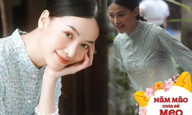 Việt Nam hiếm hoi có hoa hậu ngại mặc hở, diện áo dài cổ xưa đẹp trong veo như nắng mùa Xuân