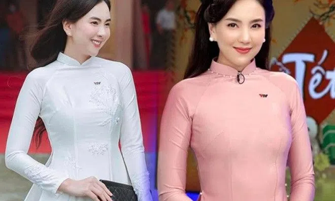 Sở hữu tỉ lệ cơ thể 8 đầu, "mẹ chồng" Phan Minh Huyền mặc áo dài đẹp hơn hoa hậu
