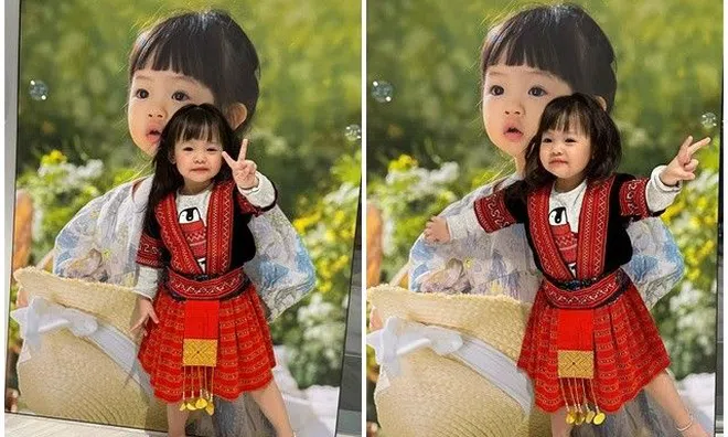 Sao Việt 24h: Con gái Cường Đô La và vợ người Tày hoá gái dân tộc xinh hết nấc, mẹ thắc mắc về độ điệu