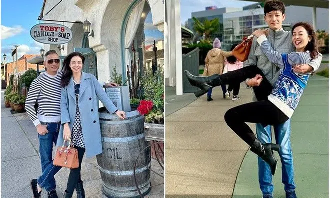 Con trai Quang Dũng trưởng thành cao lớn, nhấc bổng cả Jennifer Phạm làm nhiều người thích thú