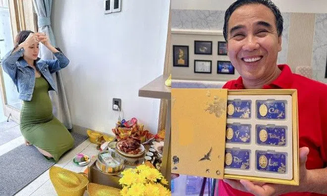 Sao Việt rộn ràng khoe mâm cúng Thần Tài tiền vàng đầy ắp, dân tình xuýt xoa khi ngắm thêm cơ ngơi sang trọng