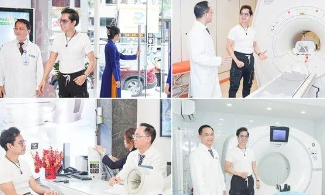 Phòng nguy cơ đột quỵ, Ngọc Sơn đi lọc máu tại Bệnh viện DNA