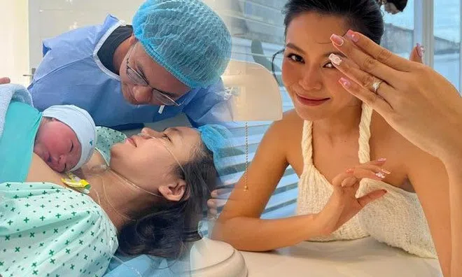 Vừa "vượt cạn", Á hậu 1m78 đã vội khoe mặt mộc, nhan sắc làm ai cũng "trông mòn con mắt"