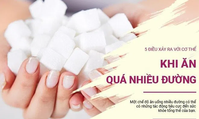 5 điều xảy ra với cơ thể, tăng nguy cơ bệnh tật khi bạn ăn quá nhiều đường