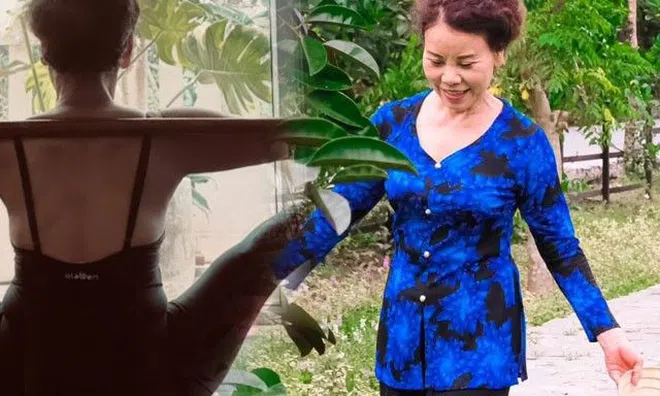 Người phụ nữ sinh ra "Nữ hoàng giải trí" Việt Nam, U70 vẫn có chiếc eo bé xíu, dáng thon gọn