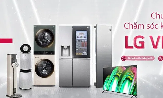 LG tung trọn đặc quyền ưu đãi với chương trình “LG Vip Care”