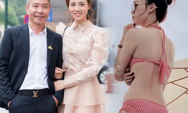 Vợ kém 15 tuổi của Công Lý mất dáng thời thi Hoa hậu, tự nhận bụng như chửa 3 tháng, cấp tốc "siết body"