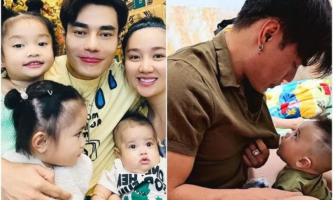 Thu nhập 3 tỷ/tháng, Lê Dương Bảo Lâm về nhà khoét rách áo cho con trai bú sữa như mẹ hiền