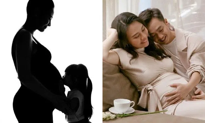HOT: Đàm Thu Trang khoe bụng bầu vượt mặt, con gái Cường Đô La chính thức "lên chức" chị