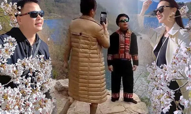 Phương Oanh ăn mặc khoe dáng rất khéo, đồng điệu với Shark Bình, được khen "xinh và ngon" chẳng sai