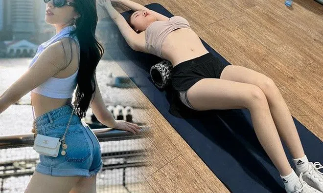 Con gái phó giám đốc công ty bảo vệ từng bị VTV "cấm sóng", nay mặc xuyên thấu thấy cả mảnh tam giác