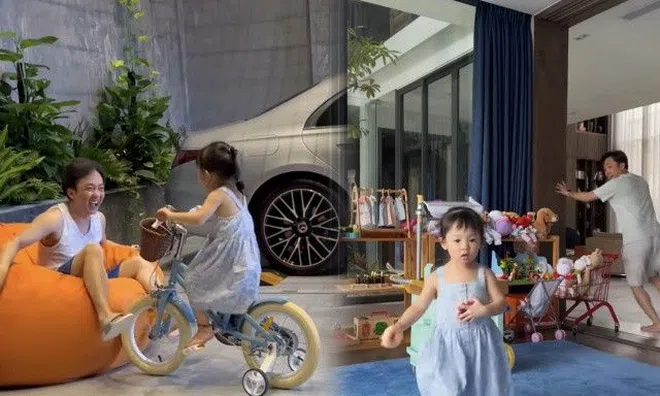 Cường Đô La "hy sinh" hình tượng đại gia doanh nhân, cùng con gái bỏ chạy tán loạn khi "công an tới"