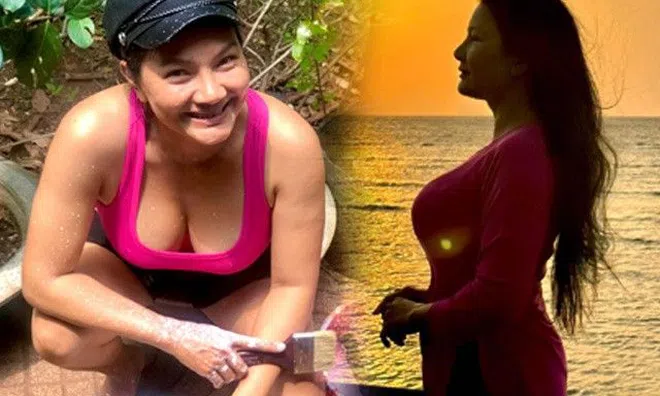 "Cô thợ sơn" hot nhất Bình Phước ăn mặc khi "nhà không có đàn ông", chỉ cần 2 từ để diễn tả