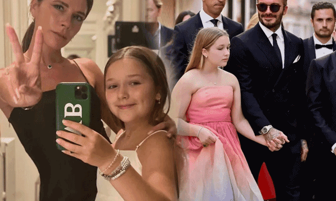 Ái nữ duy nhất của David Beckham, 11 tuổi "múa cọ" như chuyên gia, nhưng vẫn bị mẹ cấm đoán khi ra đường