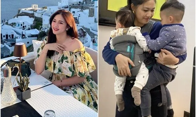 Á hậu Việt cao 1m81 lấy chồng đại gia U40, cảnh bỉm sữa trong biệt thự bề thế không như mơ