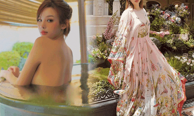 Hotgirl Việt "tắm tiên" ở Nhật mặc như công chúa trong lâu đài 80 tỷ, khi "thoát vai" hóa nữ hoàng nóng bỏng