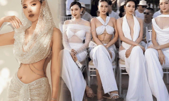 Giữa "rừng" mỹ nhân chân dài, cô giảng viên Đại học U40 vẫn chiếm trọn spotlight với "thắt eo cổ chai" 54cm