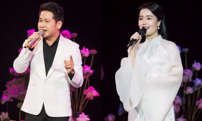 Trọng Tấn, Lương Nguyệt Anh, Minh Đức hát trong buổi ra mắt sách "Sống như bông pháo hoa"
