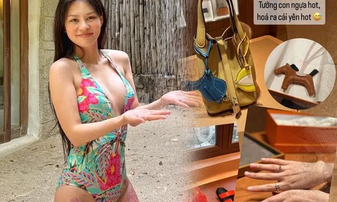 Bạn gái kém 11 tuổi của Dũng "khùng" đích thị là yêu nữ hàng hiệu mới của làng giải trí