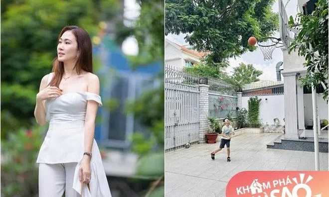 MC Thanh Thảo Hugo để lộ cơ ngơi rộng rãi khi khoe hình các con bình yên vui chơi cuối tuần tại nhà
